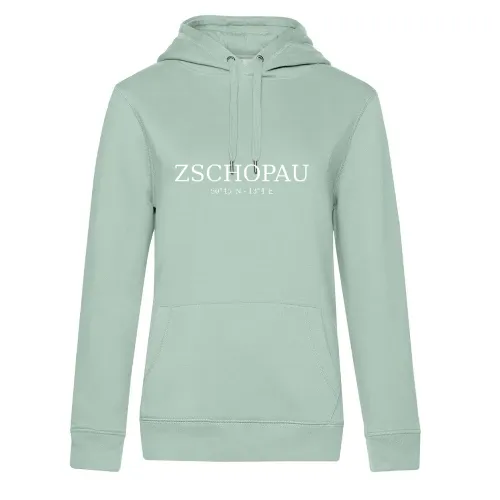 Zschopau Koordinaten Hoodie Frauen Queen Hooded
