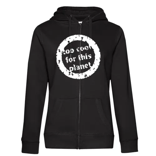 zu cool für diesen Planeten Frauen Hoodie