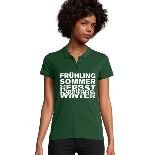5. Jahreszeit Fasching Frauen Polo