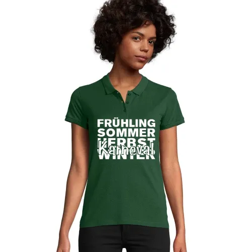 5. Jahreszeit Karneval Frauen Polo