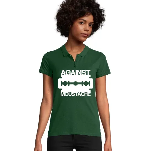 Against Mustache Rasierklinge Polo Frauen Planet Bio