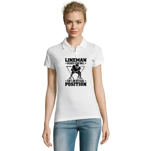 American Football Stein Mauer Lineman Position Polo