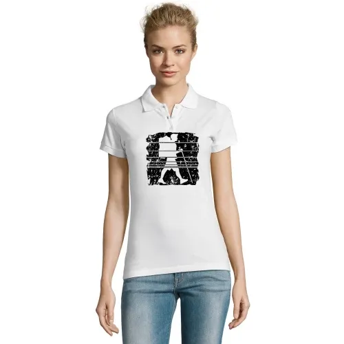 Backpacker Wanderer Frauen Polo Backpacker Wanderer Polo