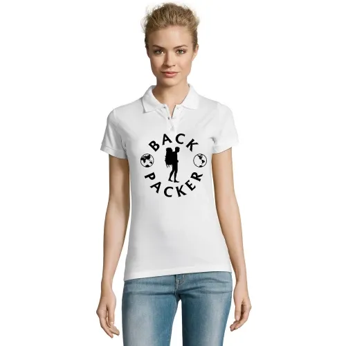Backpacker World Frauen Polo
