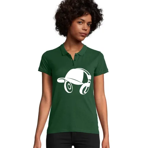 Basecap mit Kopfhörer Frauen Polo