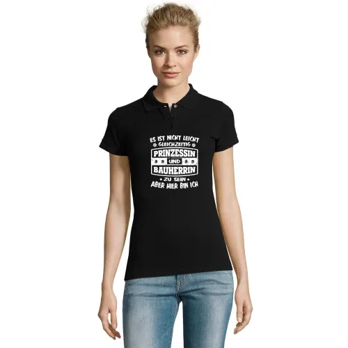 Bauherrin Prinzessin Hausbau Eigenheim Geschenk Frauen Polo