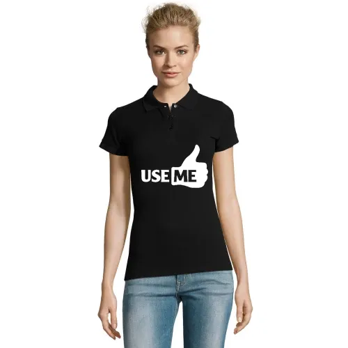 benutz mich mit like Daumen Polo Frauen Perfect