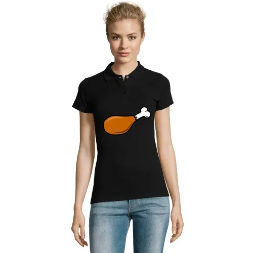 Comic Fleischkeule farbig Polo