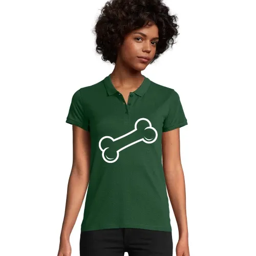 Comic Knochen Polo Frauen Planet Bio