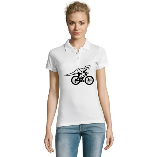 Fahrrad Dino Bike Dinosaurier Mountainbike MTB Rex Polo Frauen Perfect