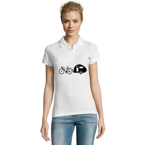 Fahrrad Wohnwagen Fahrradwohnwagen Radfahrer Polo Frauen Perfect