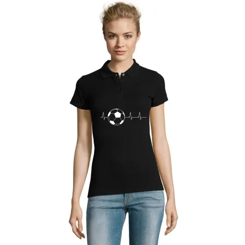 Fussball Herzschlag Frauen Polo