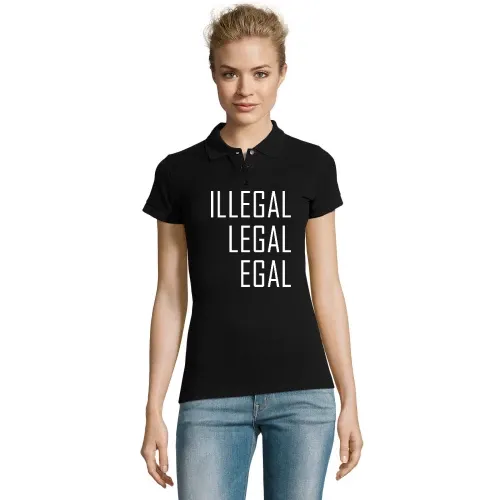 Illegal Legal Egal Frauen Polo