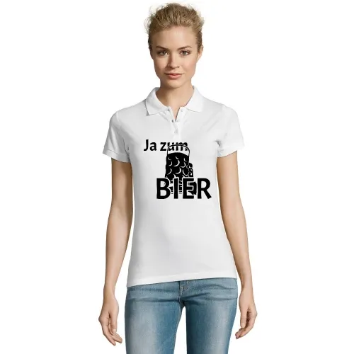 Ja zum Bier Polo Frauen Perfect