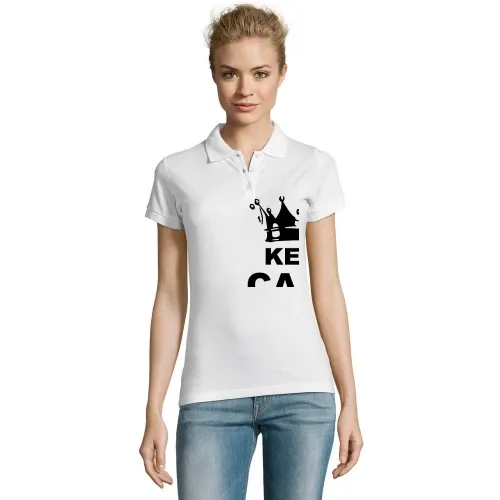 Keep Calm and eigener Text Polo