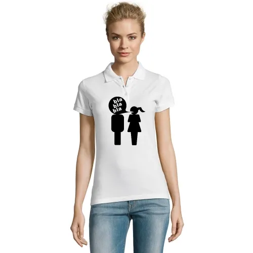 Mann bla bla bla Frau Frauen Polo