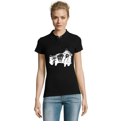 Motocross mit Beiwagen Polo