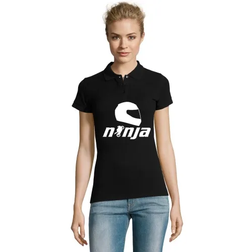 Ninja Motorrad Polo Frauen Perfect