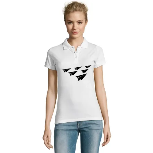 Papier-Fliegerstaffel Frauen Polo