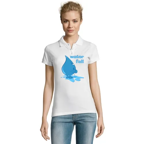 Pissender Wassertropfen Polo Frauen Perfect