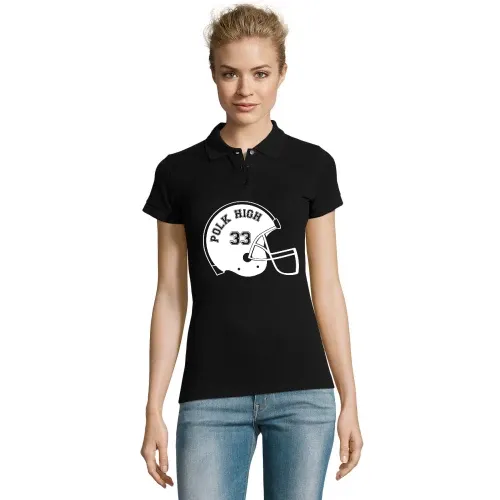 POLK HIGH Footballhelm Frauen Polo