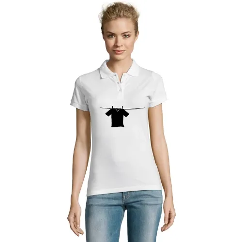 Shirt auf der Wäscheleine Polo Frauen Perfect