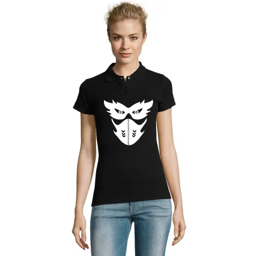 Wave Gotik Maske und Mundschutz Polo