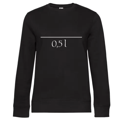 0,5 liter Frauen Sweat