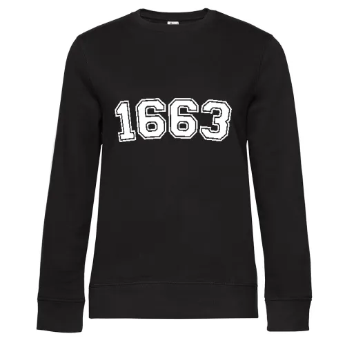 1663 Sweat Frauen Queen Crew Neck