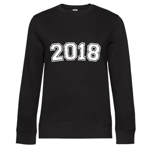 2018 Sweat Frauen Queen Crew Neck