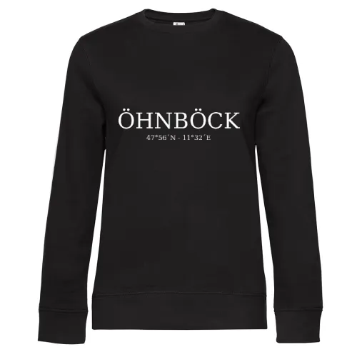 Öhnböck Koordinaten Sweat Frauen Queen Crew Neck