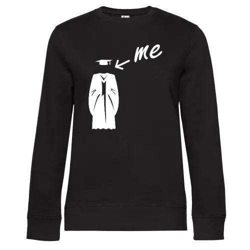 Abiabschluß Kostüm Degree Sweat Frauen Queen Crew Neck