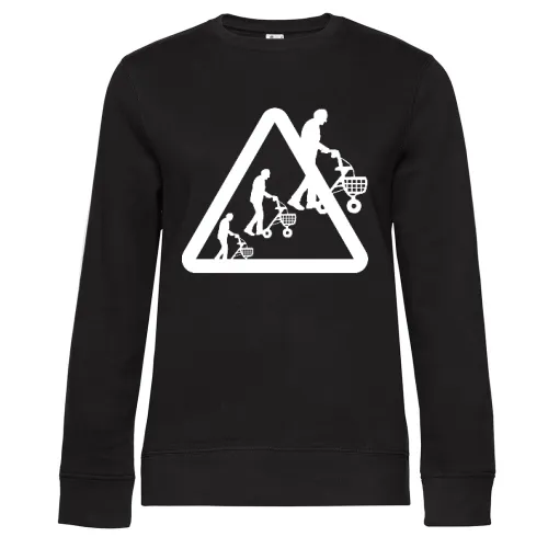 Achtung Rollatoren Frauen Sweat