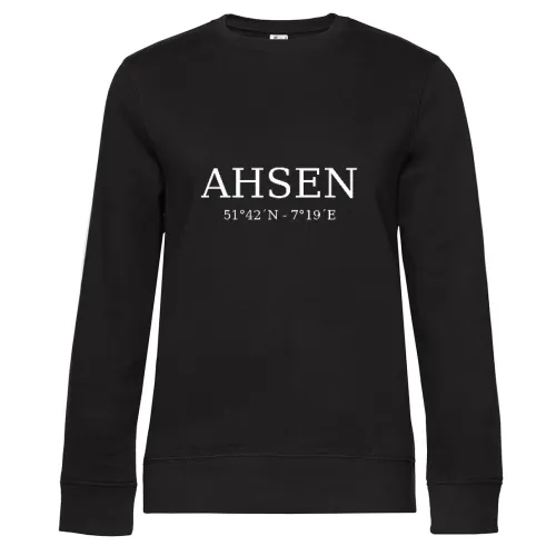 Ahsen Koordinaten Sweat Frauen Queen Crew Neck