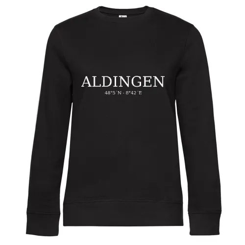 Aldingen Koordinaten Sweat Frauen Queen Crew Neck