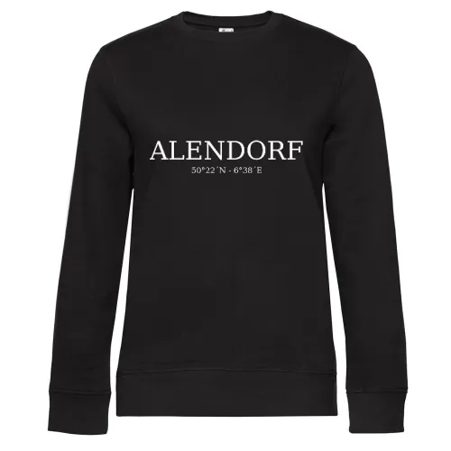 Alendorf Koordinaten Sweat Frauen Queen Crew Neck