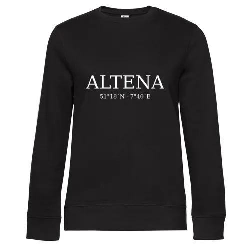 Altena Koordinaten Sweat Frauen Queen Crew Neck