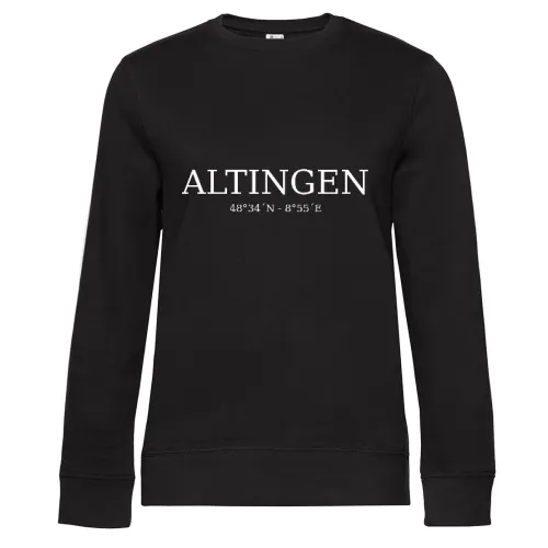 Altingen Koordinaten Sweat Frauen Queen Crew Neck