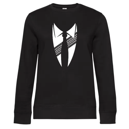 Anzug mit Kragen und Reifenprofil Sweat
