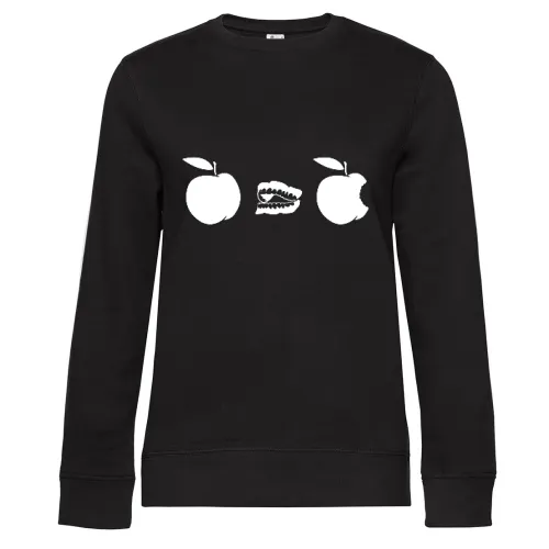 Apfel Gebiss Evolution Frauen Sweat
