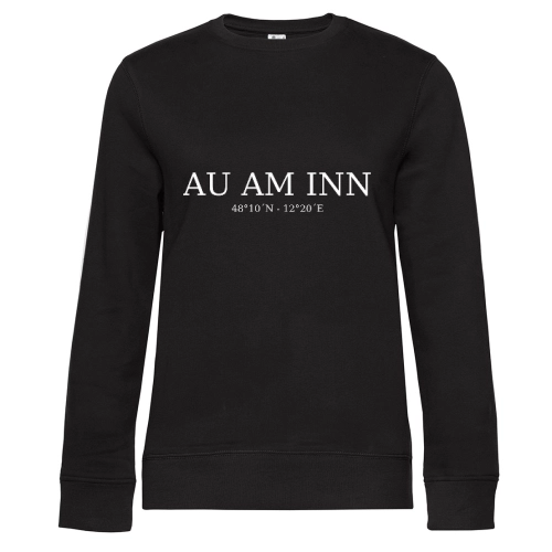 Au Am Inn Koordinaten Sweat Frauen Queen Crew Neck