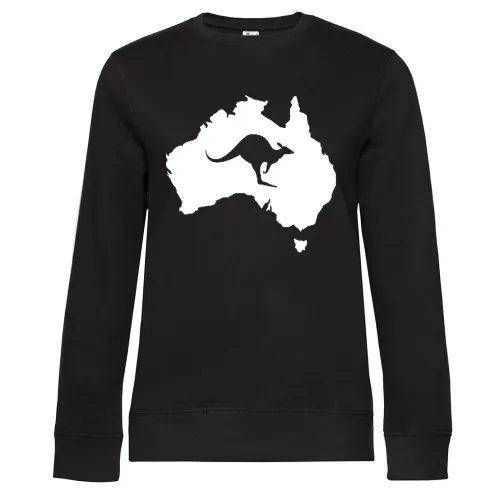 Australien mit Känguru Frauen Sweat