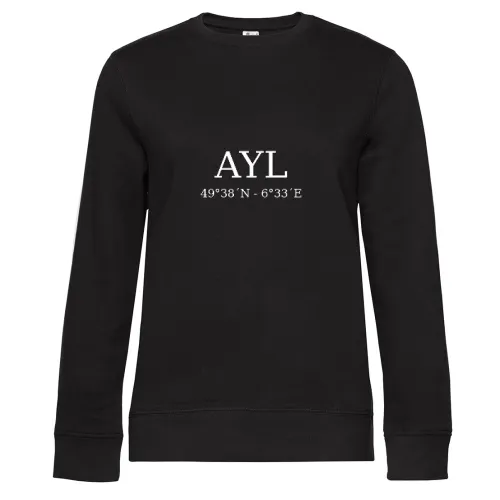 Ayl Koordinaten Sweat Frauen Queen Crew Neck