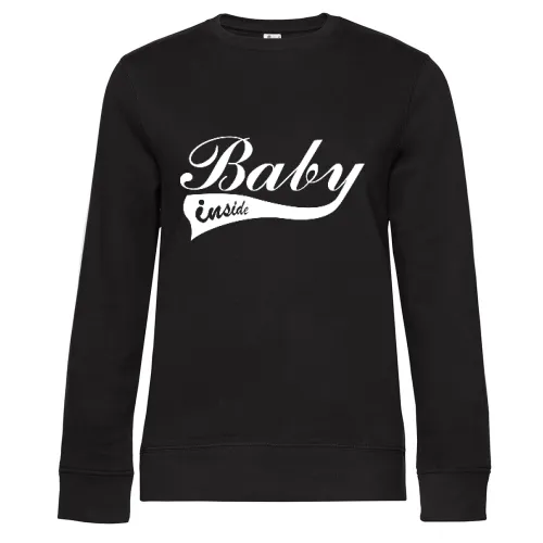 Baby inside Frauen Sweat