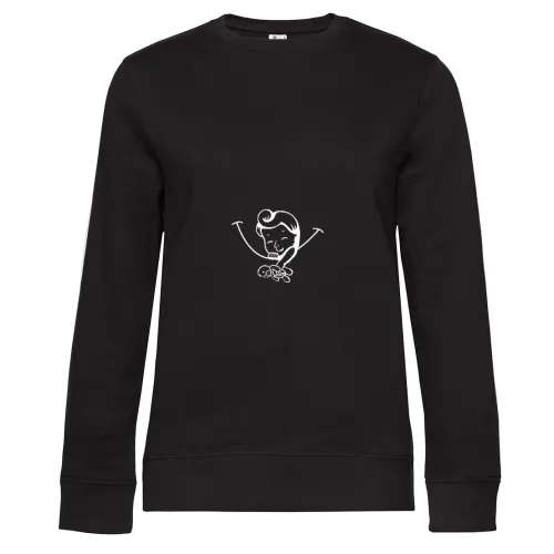 Babybauch Schwangerschaft Bauch Kangaroo Baby Sweat Frauen Queen Crew Neck