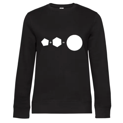 Ballpuzzle Sweat Frauen Queen Crew Neck