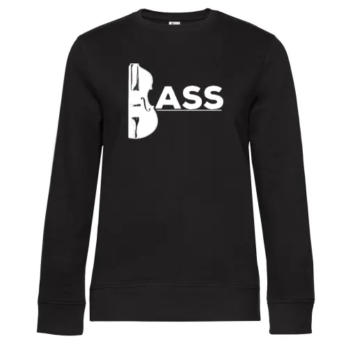 Bass Gitarre Sweat Frauen Queen Crew Neck
