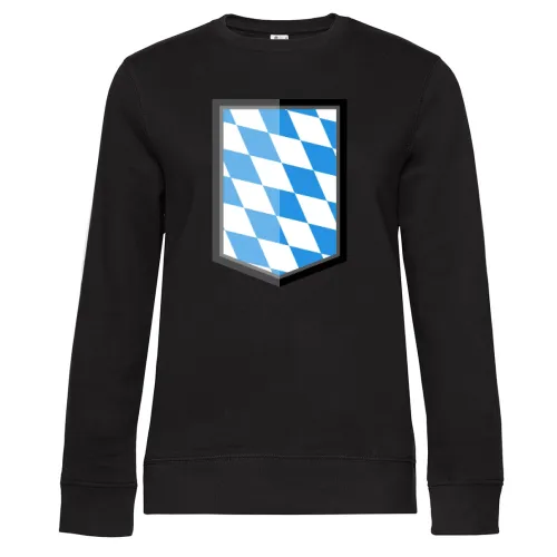 Bayern Wappen Karomuster E-Style Sweat