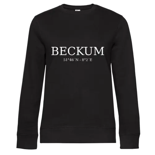 Beckum Koordinaten Sweat Frauen Queen Crew Neck