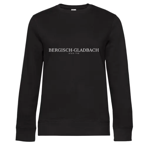 Bergisch-gladbach Koordinaten Sweat Frauen Queen Crew Neck